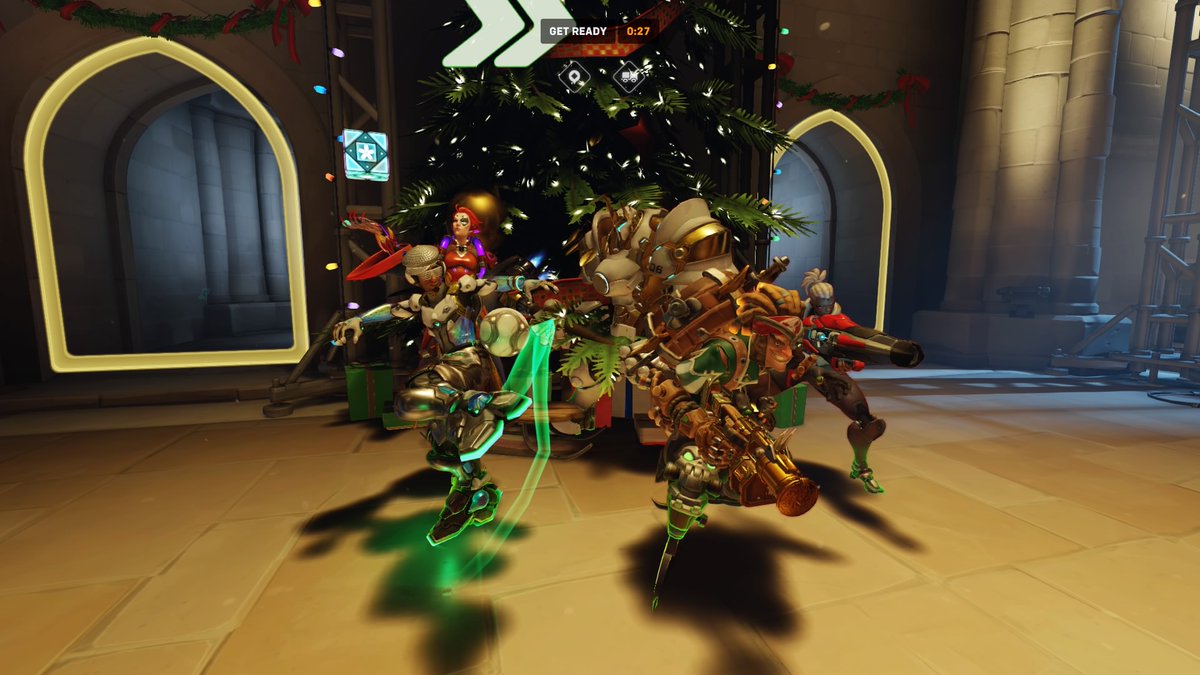 Christmas w/ team sweaty fingers