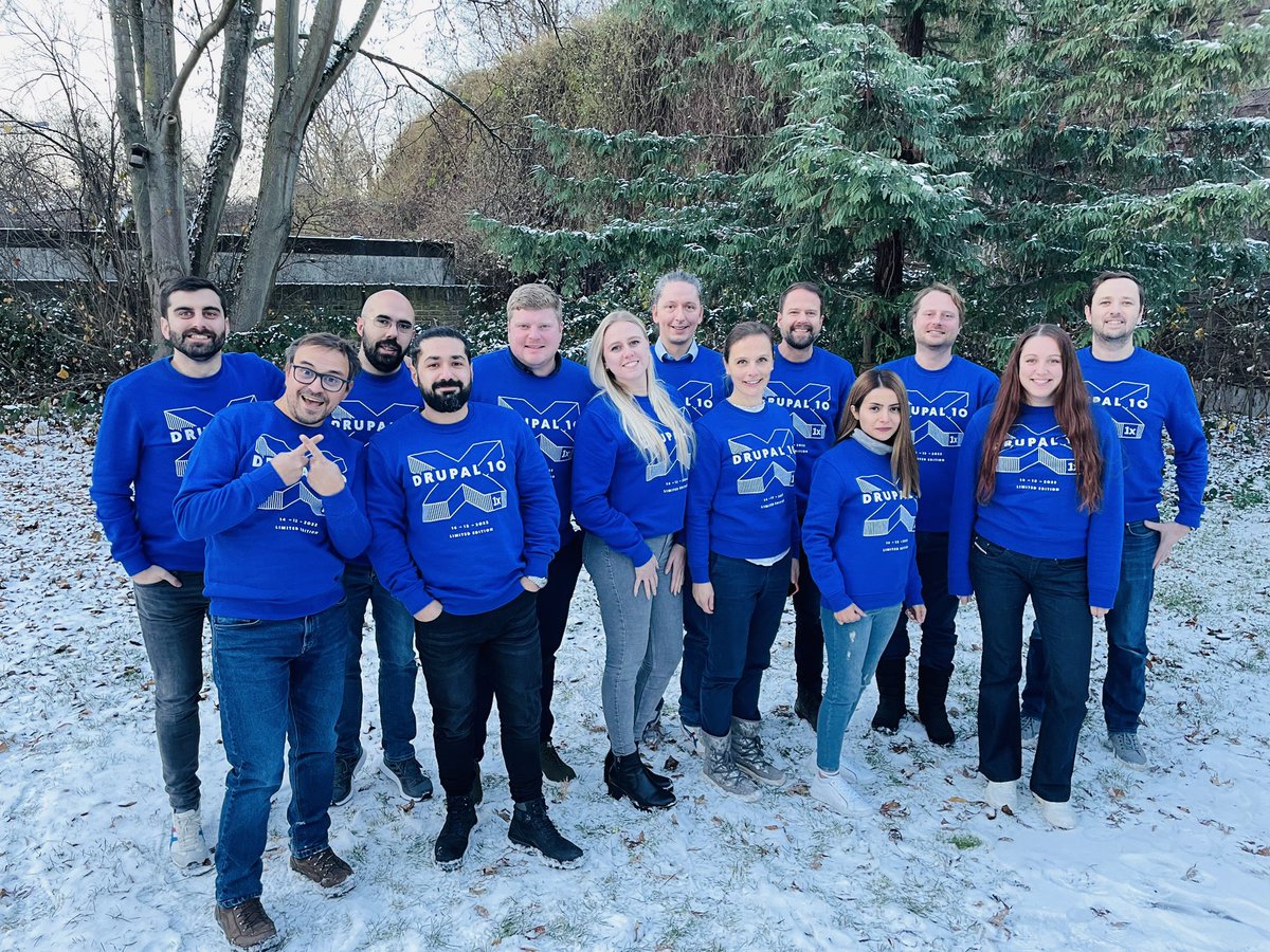 1xINTERNET (@1xinternet) on Twitter photo Our #Drupal10ReleaseParty is about to start in our offices in #frankfurt #berlin and #conil we went out playing in the snow to cool down <a href="/drupalassoc/">Drupal Association</a> Our #Drupal10ReleaseParty is about to start in our offices in #frankfurt #berlin and #conil we went out playing in the snow to cool down <a href="/drupalassoc/">Drupal Association</a>