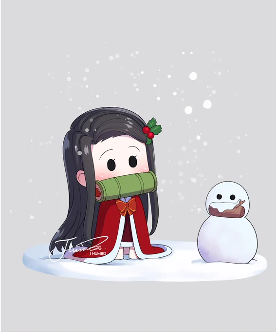雪#鬼滅の刃 