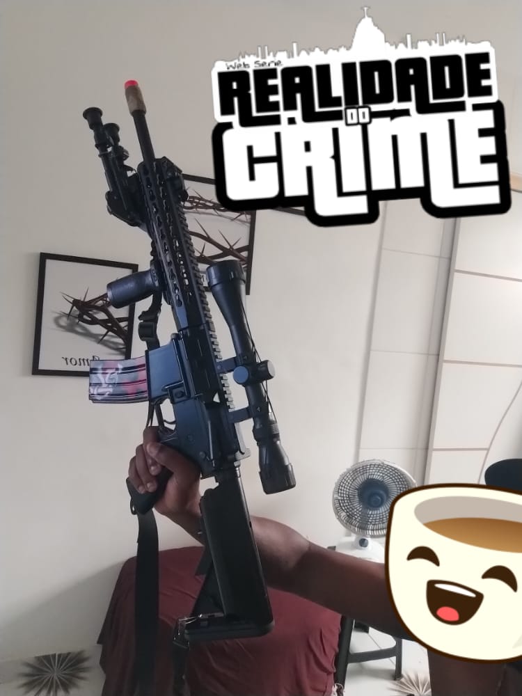 O monstrão tá investindo armamento é um absurdo @REALIDADECRIME_