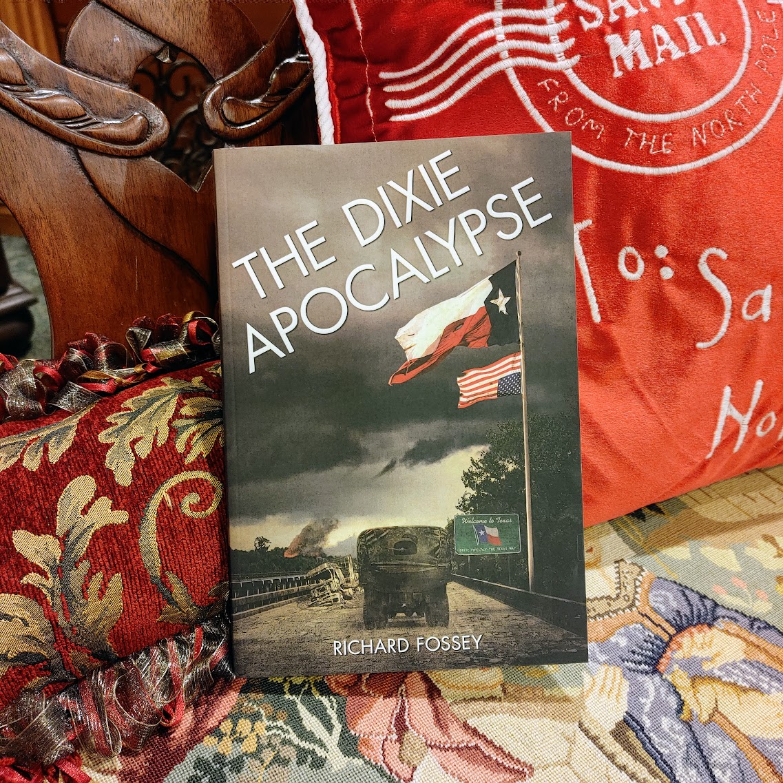 Looking for the perfect book to gift your friend or family member who loves dystopian/apocalypse fiction? Look no further! THE DIXIE APOCALYPSE by Richard Fossey is available NOW where books are sold. 

Order here: amazon.com/Dixie-Apocalyp…

#booktwt #holidaygifts #Christmasgifts