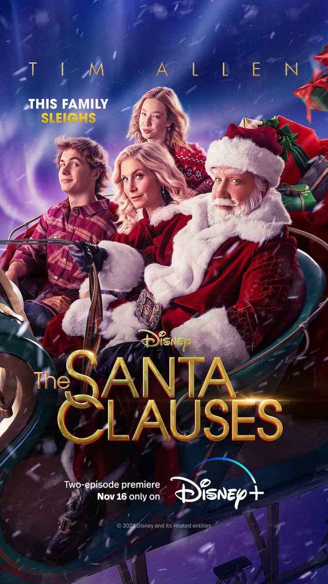 OperationBabble's tweet photo. You can now watch all 6 episodes of The Santa Clauses on @DisneyPlus and be ready for our talk about it when that episode drops very soon! https://t.co/w8lTFca626
