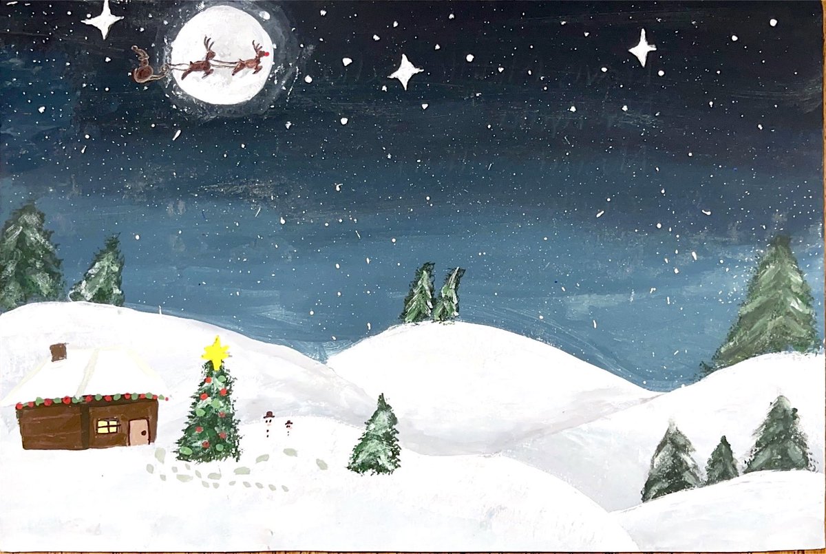 I am beyond proud! <a href="/TMSBobArts/">Travis MS BobArts</a> &amp; <a href="/Travisbobcats/">the best</a> take home another first place winner. Please congratulate my talented student Nusrat Sultana on her big win on the district’s #IISDHolidayCardContest 
<a href="/IISDFineArts/">Irving ISD Fine Arts</a> Thank you all that you do!