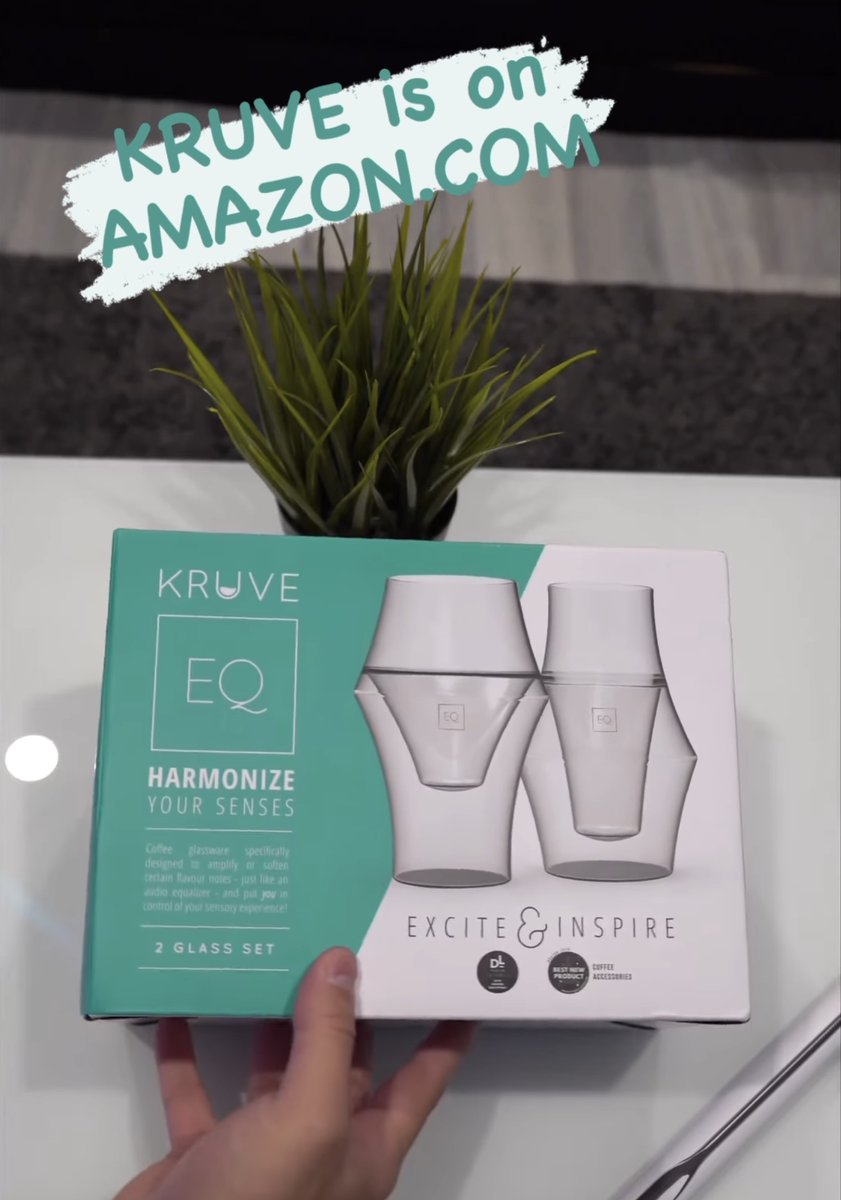 KRUVE is on Amazon! Last minute gift ideas for coffee lovers. Order today and receive before Christmas! LINK: amzn.to/3h7wn1i