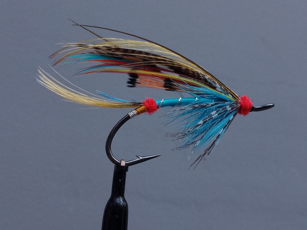 my_flies's tweet photo. Blue Doctor classic style #salmon fly today ona size #2. 

#Flyfishing #salmonflies https://t.co/9dEgZEVmvq