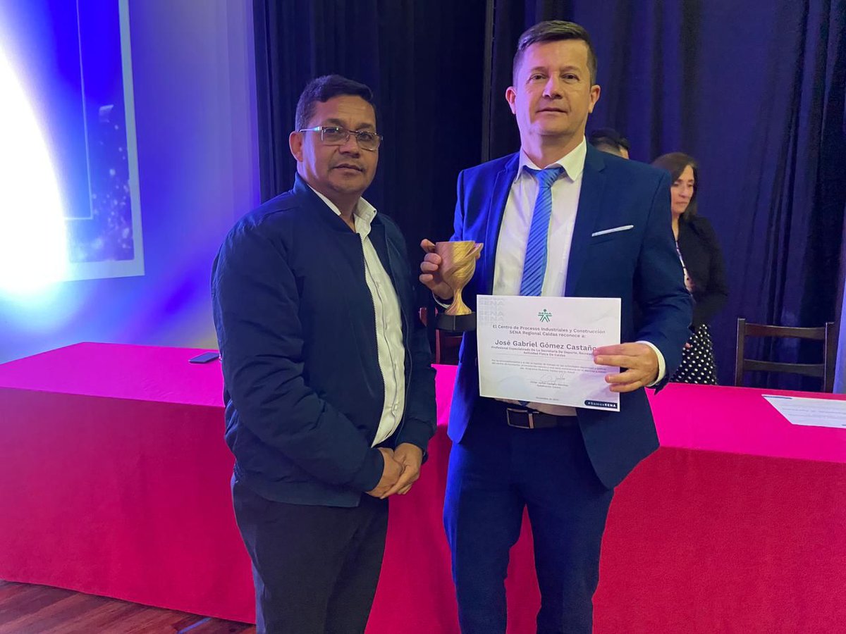 El programa Muévete Caldas por Tu Salud fue reconocido por el Centro de Procesos Industriales y Construcción del <a href="/SENA_Caldas/">SENA Caldas Oficial</a>. El acompañamiento a las actividades deportivas y lúdicas del centro de formación han fortalecido valores y una sana convivencia en la comunidad educativa