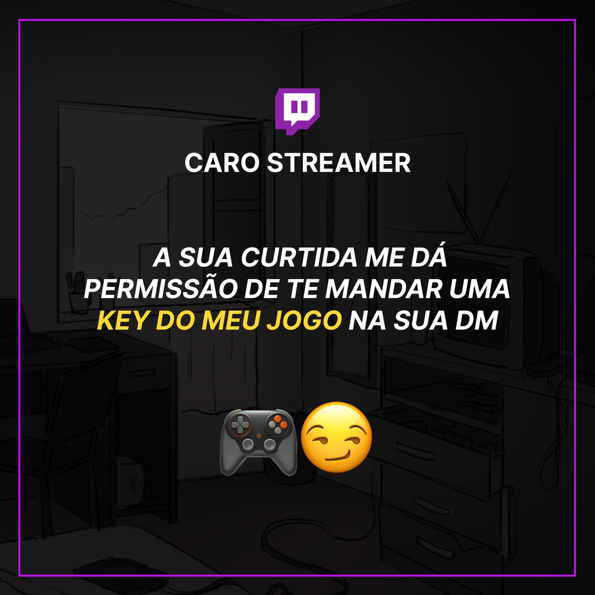BlackHoleGames_'s tweet photo. Marca o seu criador de conteúdo favorito ai embaixo e não diga nada👇🏼🌝

🔄 = Gratidão 🙏 https://t.co/WiW9UG4f9q