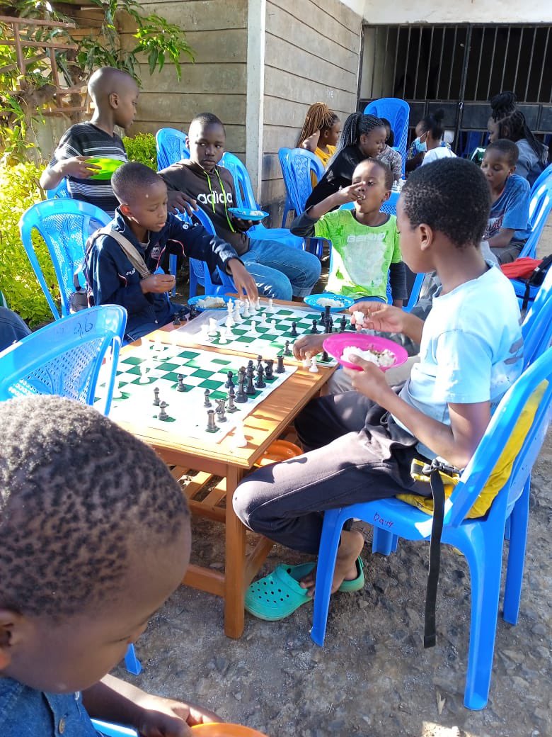 Our December Chess Camp is on fire! Talk about passion and enthusiasm! Even lunch cannot come between chess and the children at the <a href="/ChildSpace1/">Child Space Organization</a> 😊😊😊. This is the power of chess. A big thank you goes to <a href="/thegiftofchess/">The Gift of Chess</a>