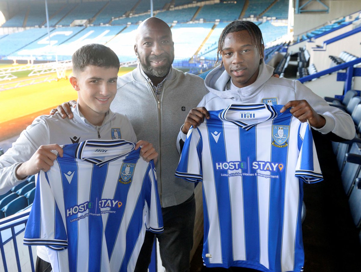 Two young Owls signed up in the last week! 🦉 @SeanFusire 🖊️ @Rioshipston8 🖊️ #swfc