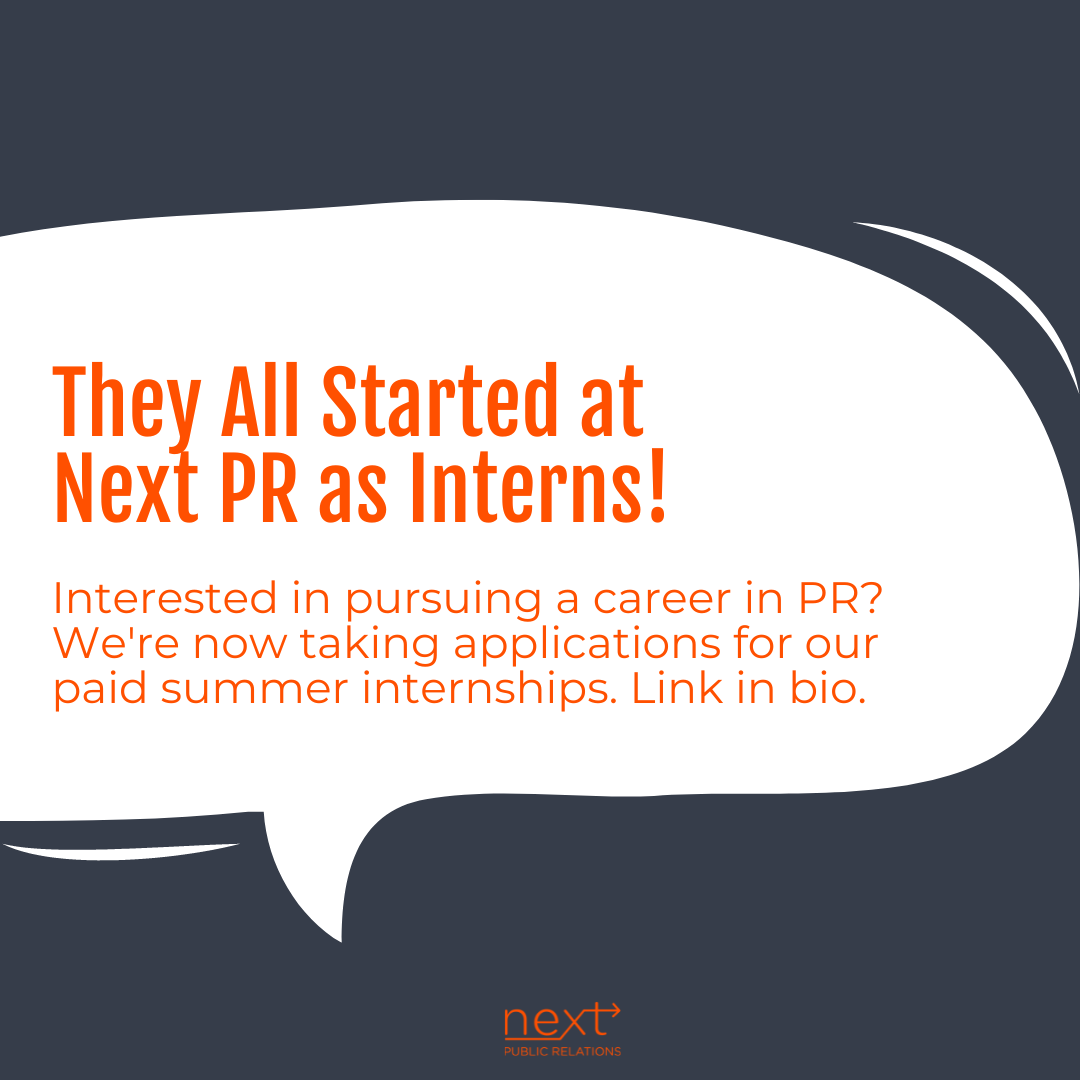 📣 Aspiring #PR professionals! 📣 Our summer #PRInternship program is now open for applications. If you’re looking to gain real-world PR agency experience (while having fun and getting paid), apply here. hubs.ly/Q01vL5rK0