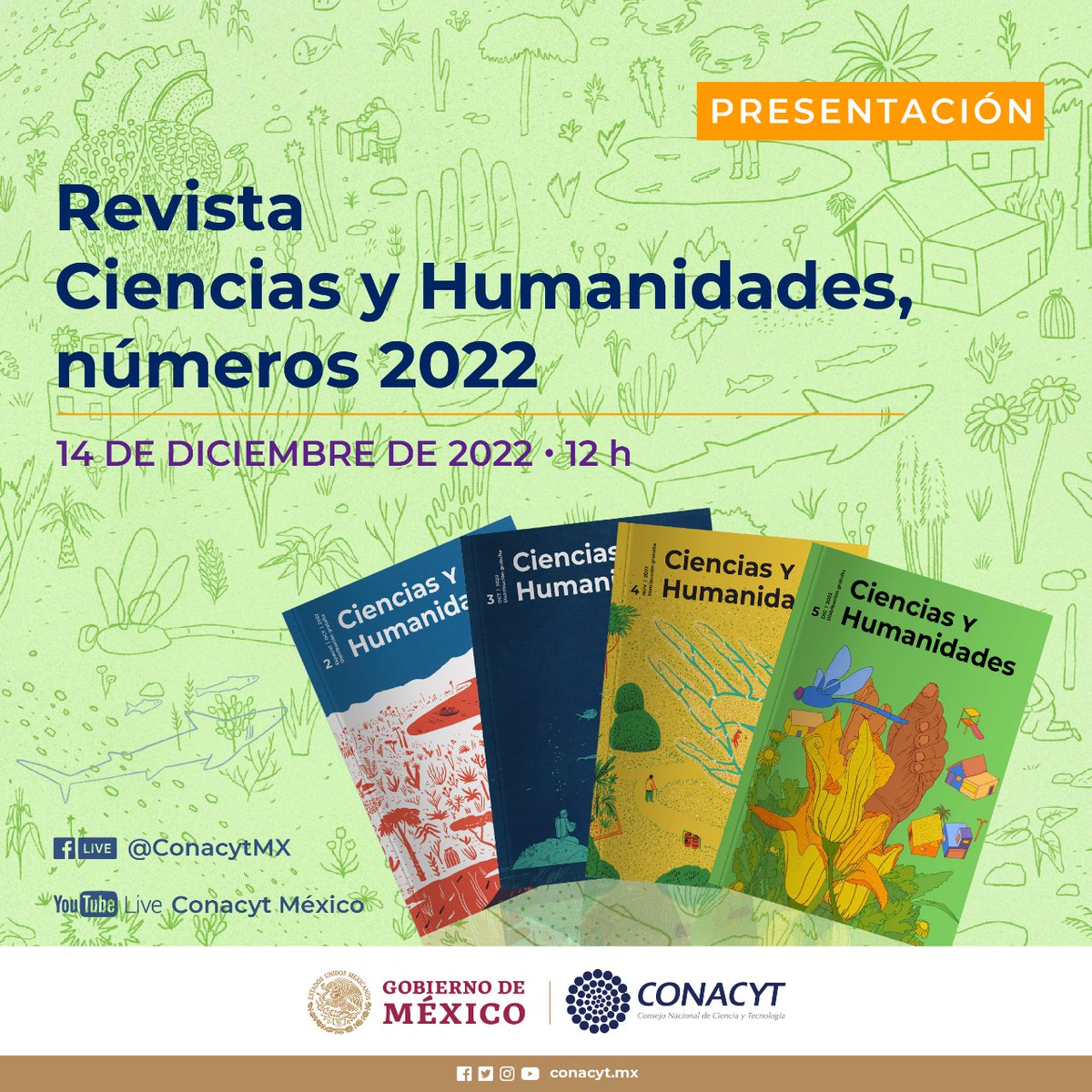 CIGoMorg's tweet photo. A todo la comunidad #CIGoM: presentación #hoy del número 3 de la Revista Ciencias y Humanidades de @Conacyt_MX dedicado a #CIGoM titulado “Nuestros mares y océanos: el golfo de México”. El número será presentado por el Dr. Juan Carlos Herguera, responsable técnico del consorcio. https://t.co/ukumd3Yp0s