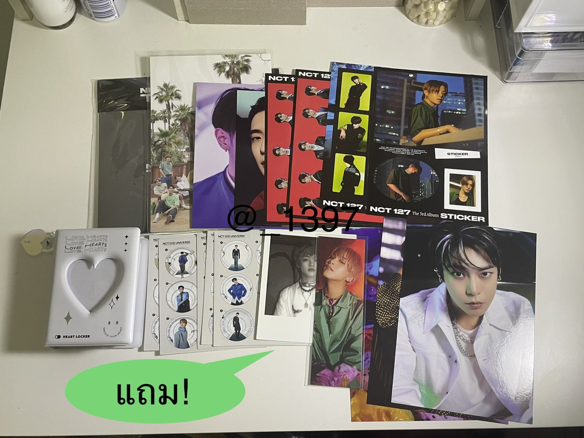 _1397RP's tweet photo. 2200 ได้ทั้งหมดในทุกรูป ส่งฟรี 
(รูปสุดท้ายเป็นของแถมที่จะได้)

การ์ดตำหนิน้อยมาก มีแค่บางใบ ไม่มีตำหนิหนัก ขออนุญาตไม่ถ่ายวดอ. แค่อะคริลิคกับแฟ้มที่แถมก็คุ้มแล้ว ตั้งใจซื้อเก็บ รักษาดีมาก ขายเพราะหาเงินรักษาแมว

รับผ่อน2วีค ถ้าเท=ไม่คืนเงิน
#ตลาดนัดnct #ตลาดนัดอซท https://t.co/lgAOdBndVC