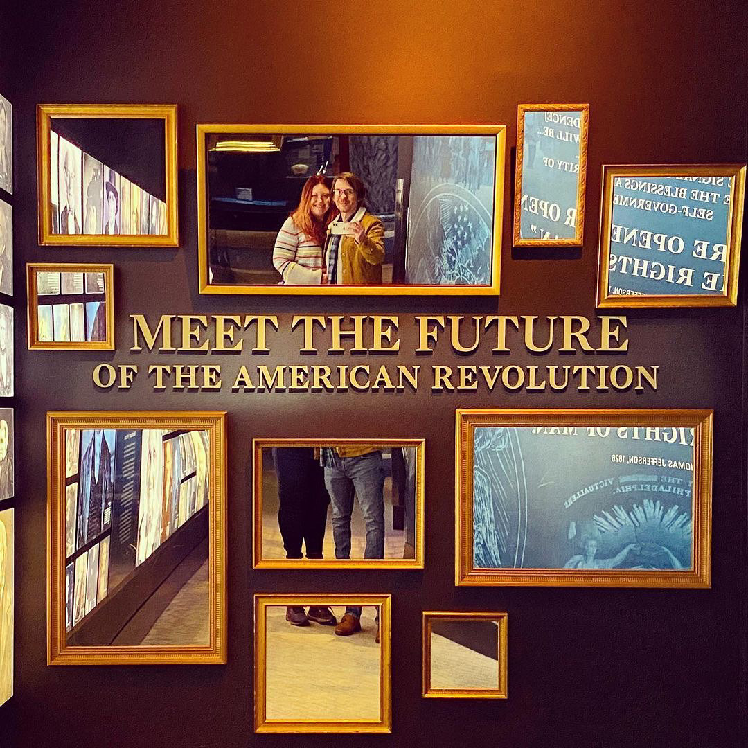 AmRevMuseum's tweet image. Meet the future of the American Revolution 🪞

We love seeing your photos from your visit to the Museum! Be sure to tag us and use #HowRevolutionary on your visit.

📸 mnmccamis on Instagram