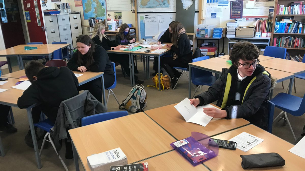 languagesatbhs's tweet photo. S3 German and 1SB French have been doing the #GCHQChristmasChallenge @GCHQ today. S3 managed to crack the Cyber Security, Languages, Analysis, Codebreaking and Mathematics while the S1s finished the job with the Coding, Engineering and final tree puzzle. Christmas Greetings! https://t.co/xNce6N05QC