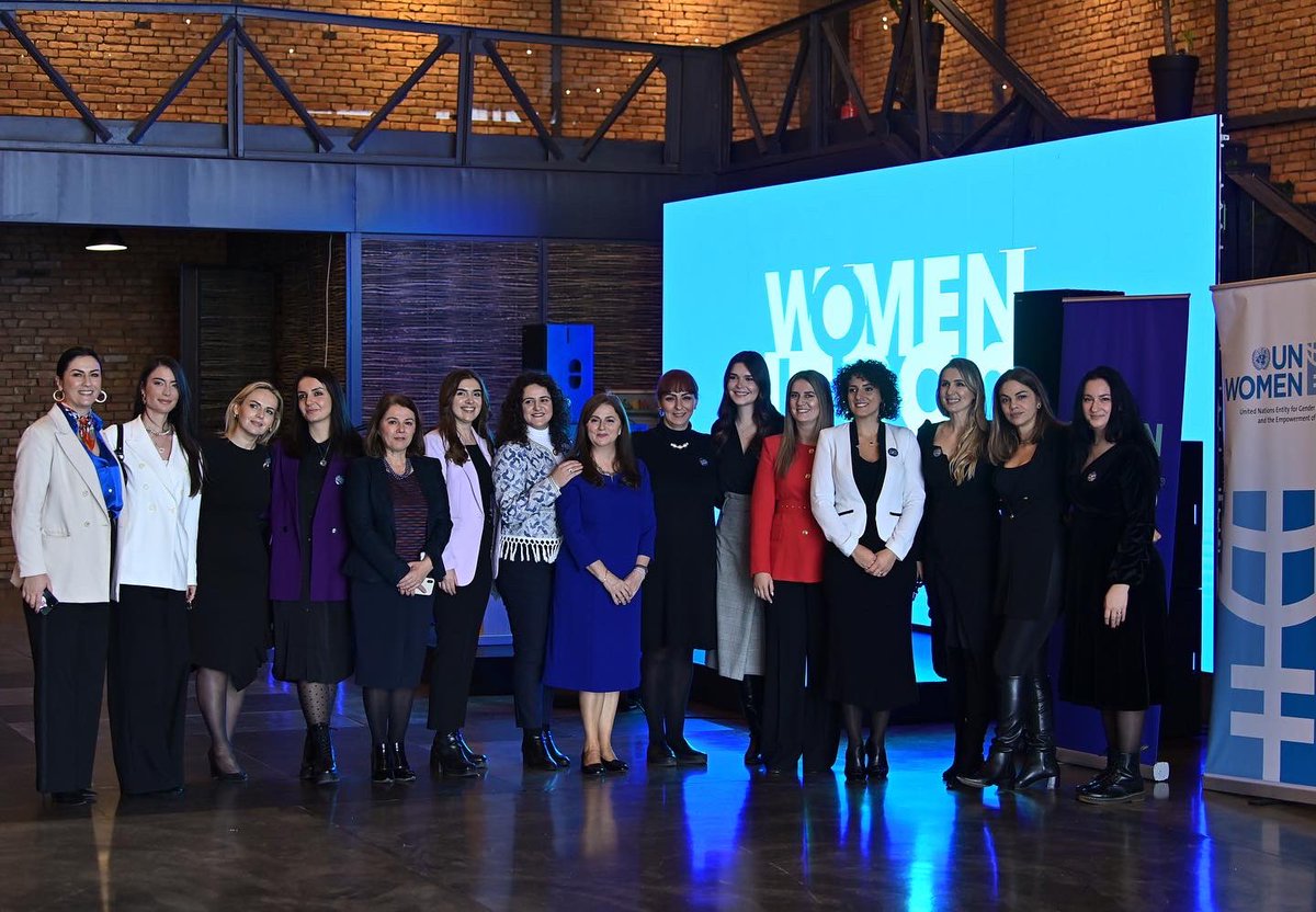 Together we must leverage technology and innovation for gender equality! #womenintech