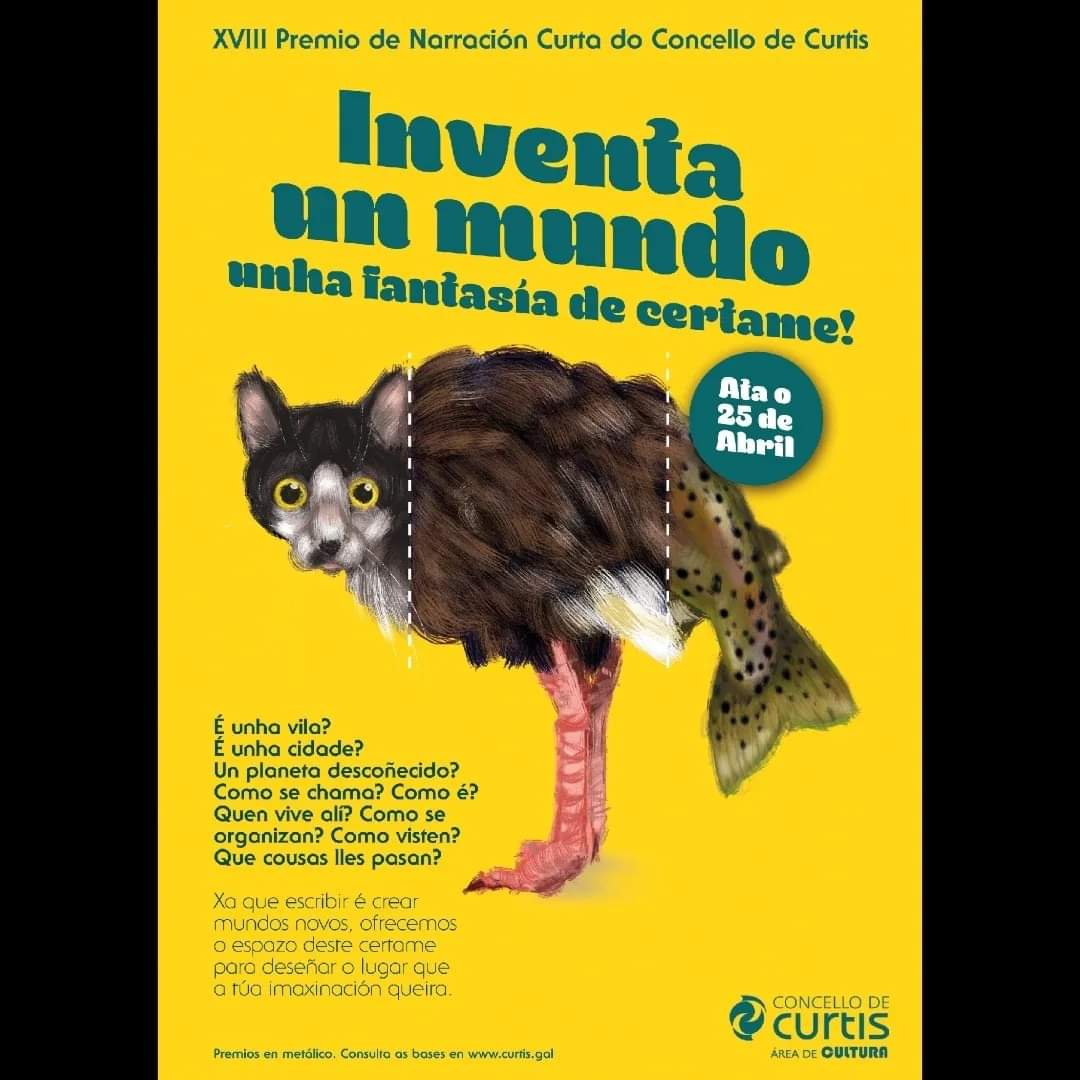 AFormigaAtomica's tweet photo. Premio Narraciòn Curta Concello de Curtis https://t.co/dQopn2lvep