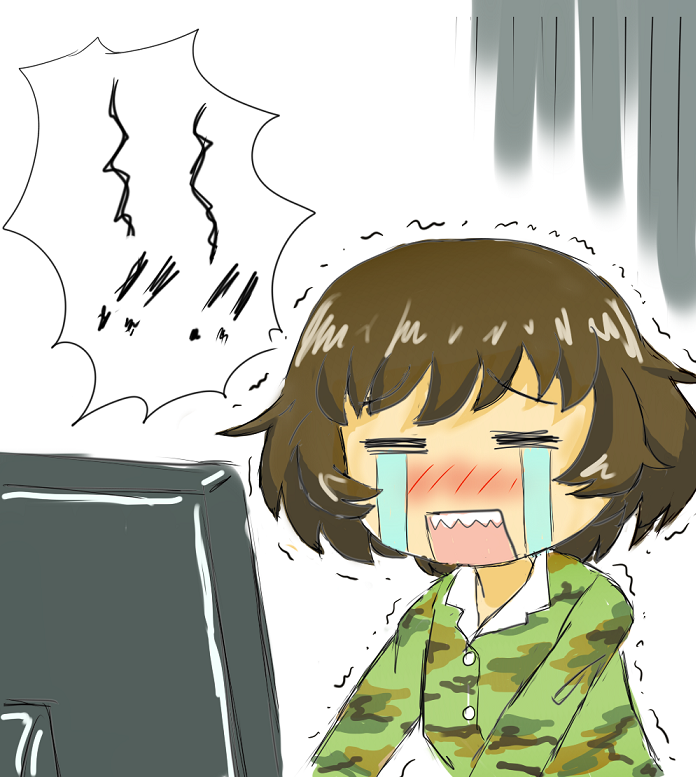 #お前らガルパンの最初の推し誰だよ
色々とこじらせすぎたミリタリーおっさんの権化のようなキャラだしなあ・・・。 