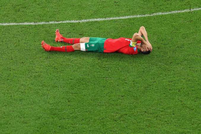 Dima Maghrib!!! Made everyone SO proud and restored, even for a fleeting moment some hope in world! Be proud Atlas Lions 🦁 

#Morocco #MORSPA #MORFRA #morrocovsfrance