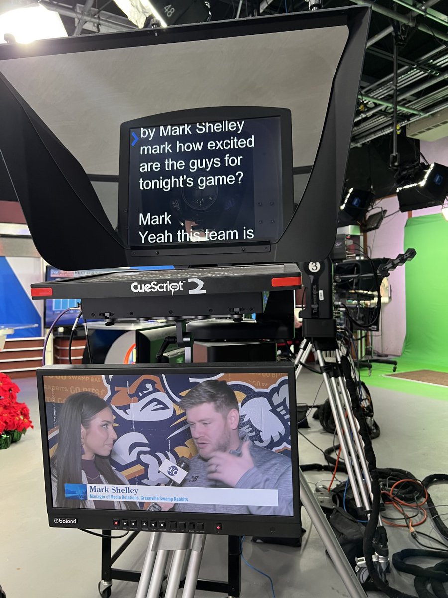 AccessCarolina's tweet photo. Coco returns to the set to share his thoughts on Holidays at the Greenville Zoo, stocking stuffers for the outdoors men or women in your life with a Christmas twist at Cabela's and cheering on the Swamp Rabbits as they face off tonight at 7pm! https://t.co/NmnmGGhsbj