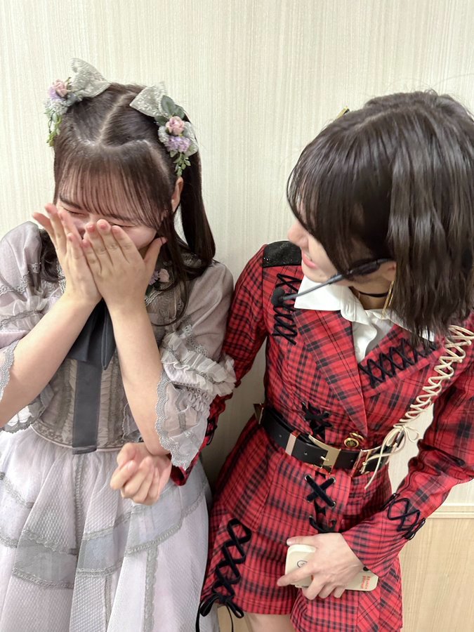 ukhanagata's tweet image. #FNS歌謡祭2022 
#AKB48 #イコラブ 
#大西桃香 #齊藤なぎさ #下尾みう
#岡部麟 #小栗有以