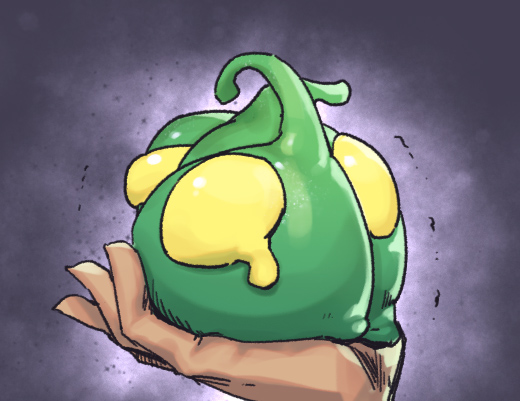 pokemon (creature) trembling holding 1other holding pokemon disembodied limb solo focus  illustration images