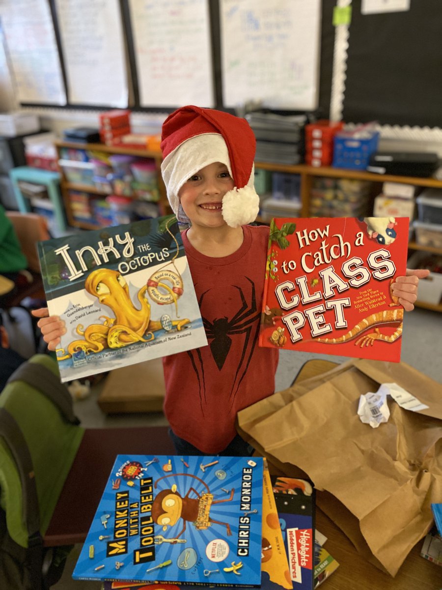 GreatDayatSJ's tweet photo. Our students had so much fun opening their Book Blast book packages this afternoon!  Because of the money we raised, every student got at least 3 brand new books!  THANK YOU for your donations to help make this event such a success for our students! #greatdayatsj #successatjcss https://t.co/HIa5Vo1Y8G
