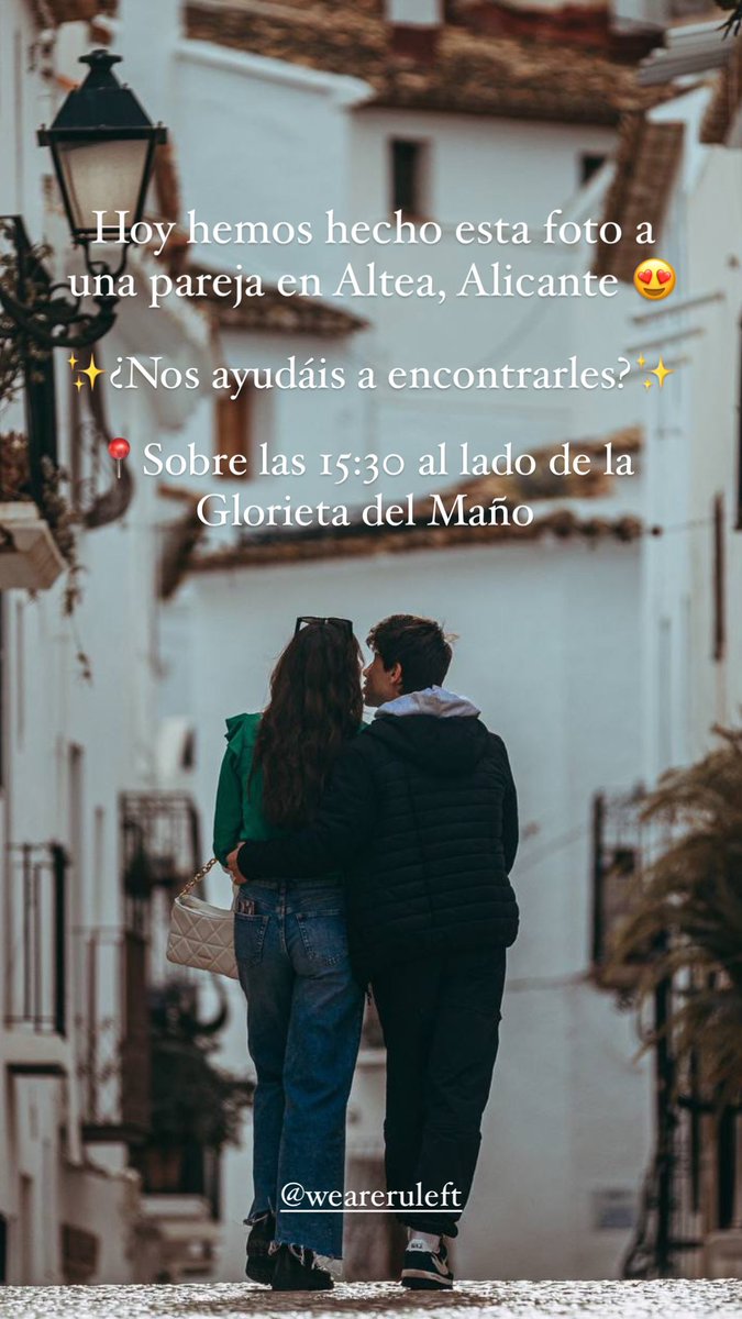 Confiamos en ✨la magia de Twitter✨ Buscamos a esta pareja ¿Nos ayudas?