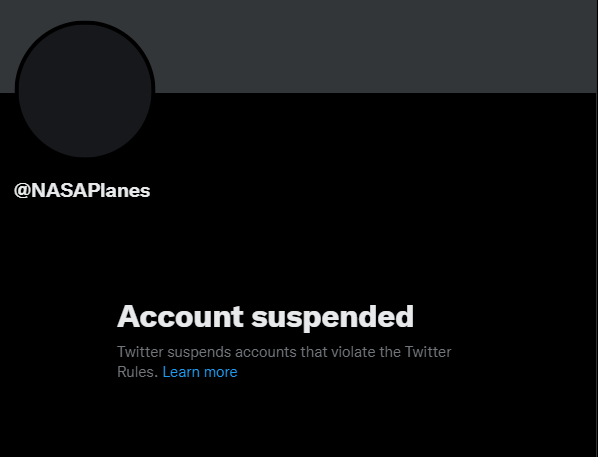 And <a href="/NASAPlanes/">NASA Planes</a>, which was exclusively tracking US Gov aircraft