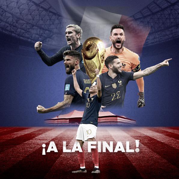 FRANCIA 2 MARRUECOS 0 - Mundial 2022 - Semifinal - Resumen - Video Fj93UyNWIAI1wDS?format=jpg&name=small