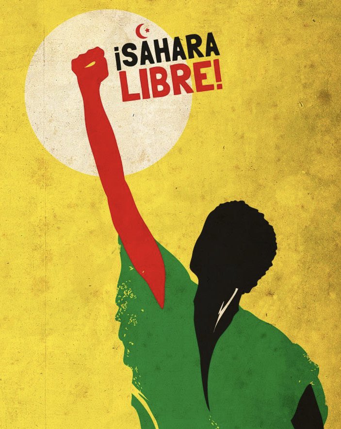 TalebSahara's tweet photo. Y aquí acaban las aspiraciones de Marruecos para ganar este mundial, pero no acaba su ocupación al Sáhara Occidental. El día que finalice esa ocupación, será el día de la victoria real y la celebración más sentida. Hasta entonces, toca seguir luchando. 

¡Sáhara libre! https://t.co/mtVtlgW7eI