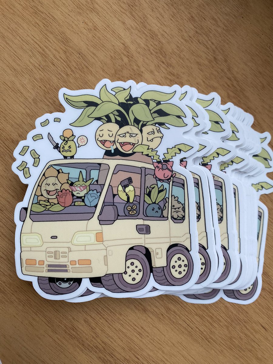 「Shipped these out to sticker patrons thi」|Orangesdeenのイラスト