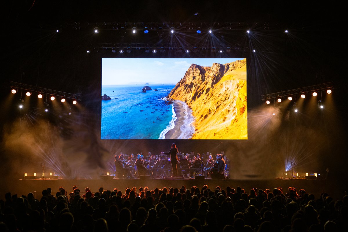 San Diego Theatres will present @ourplanet Live in Concert on 3/5 at @SDBalboa! The show includes live music orchestrated by Steven Price & narration by Sir David Attenborough. Get tickets at bit.ly/3q05YmU & select 'ME+3' to buy 3 get 1 free. Photo: Hanout Photography