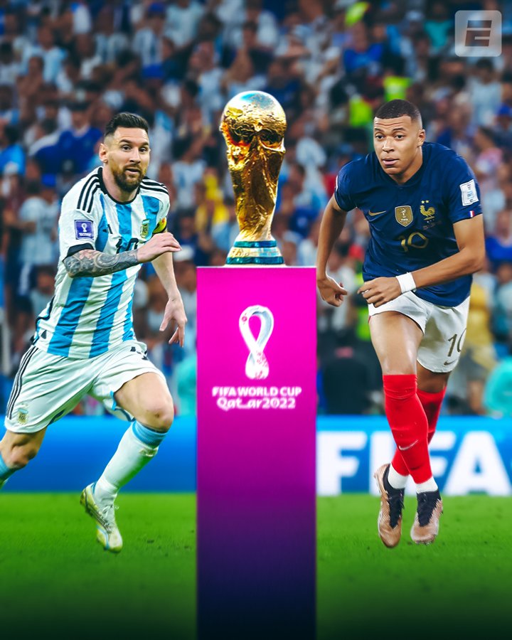 Lionel Messi vs. Kylian Mbappe showdown in Argentina-France World Cup Final  has Twitter going bonkers