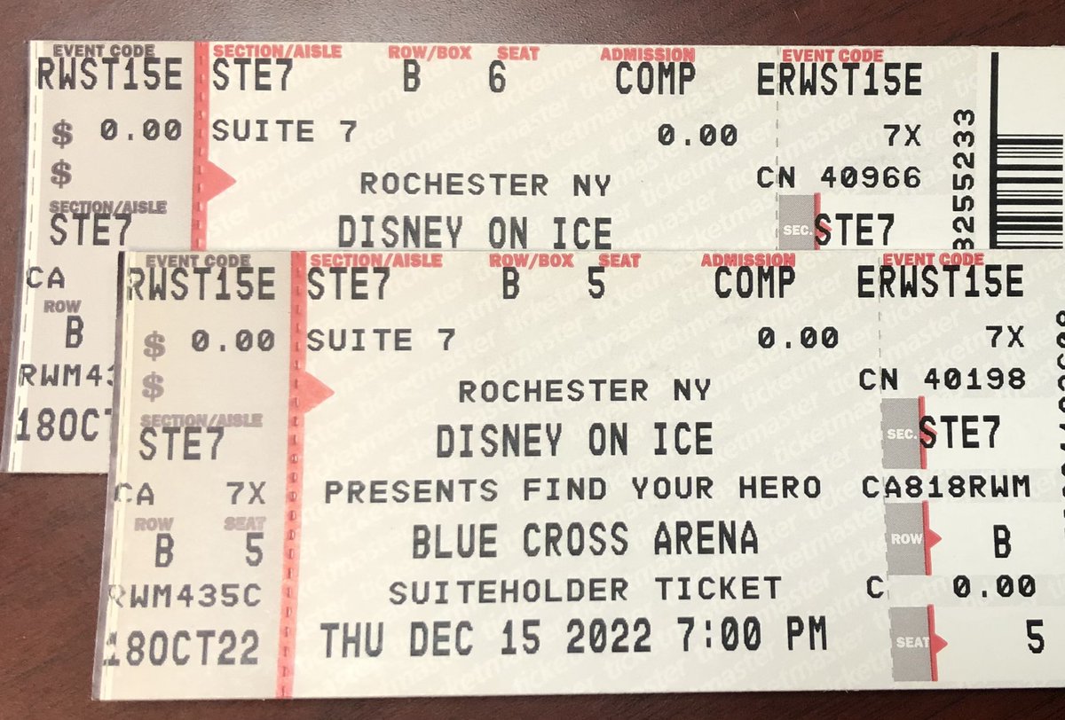 Disney lovers! 💫⛸ We’ve got Disney On Ice tickets available at Player’s Club for only 2 points! 

ONLY 2 PAIRS AVAILABLE! First come, first serve. Ready, set, go! 

*One pair per person.