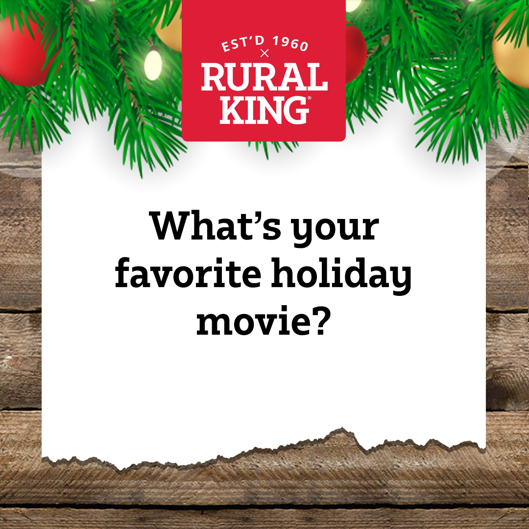 Rural King on Twitter "So many to choose from! But whichever movies you watch this holiday