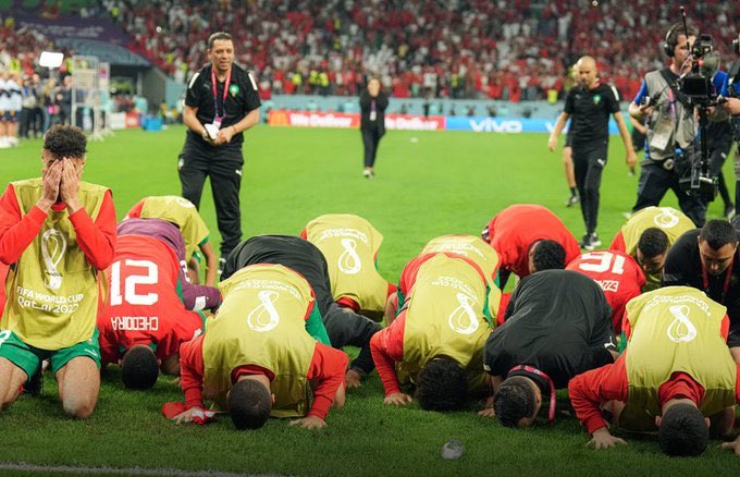 Tebrikler Morocco. 🇲🇦
Fransa afrikada bir ülke mi? 
Takım komple Afrikalı 🙄😉