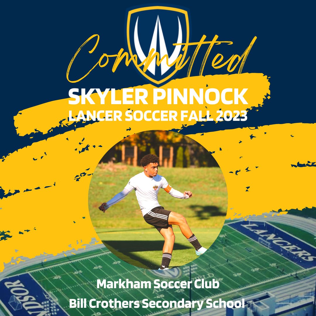 lancersoccer_'s tweet photo. Lancer Men’s Soccer adds Team Ontario Provincial XCEL standout to our 2023 recruiting class with dynamic attacker, Skyler Pinnock – Markham Soccer Club (Bill Crothers Secondary School). https://t.co/T0M1Z5AS3H