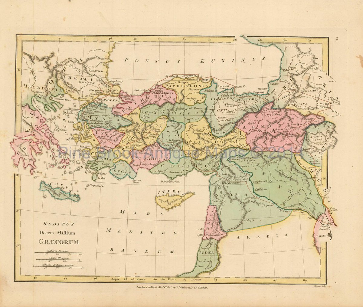 Yusufsaladin22's tweet photo. Reditus Decem Millium/Onbinlerin dönüşü (m.ö. 400). Wilkinson, 1815.
Carduchi/Kurdistan
Med/Mark-Kurd https://t.co/WYipKqzTyd