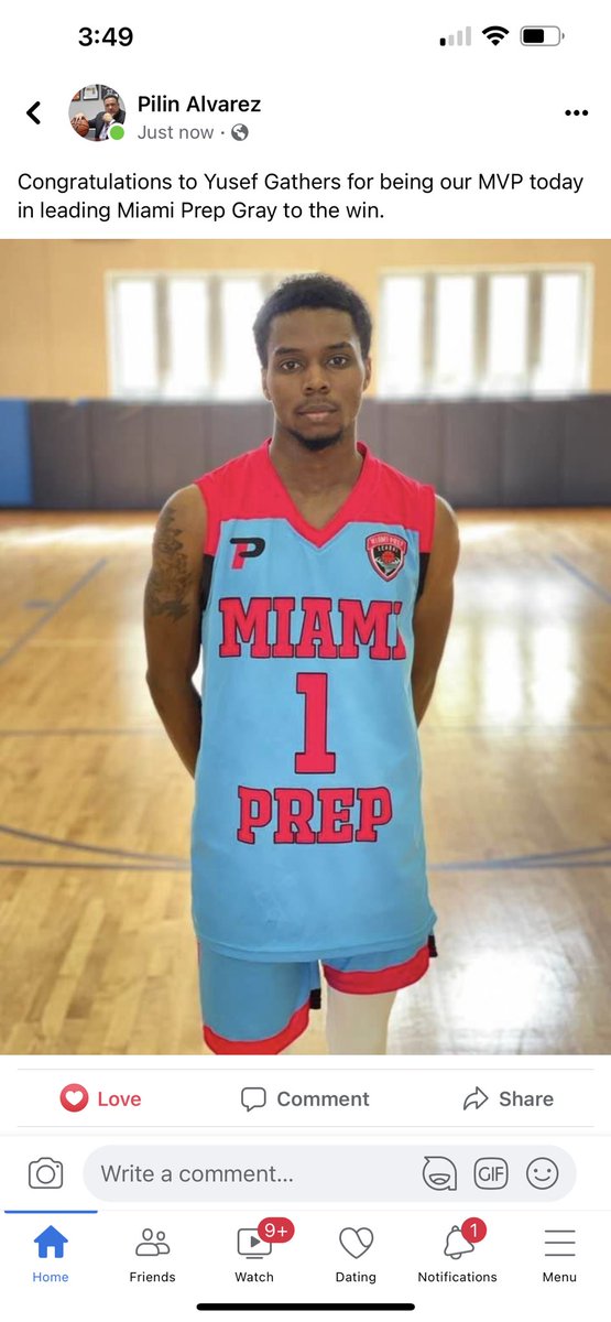 CoachKMissouri's tweet photo. Yusef Gethers Jr. https://t.co/kiePsgh9oA