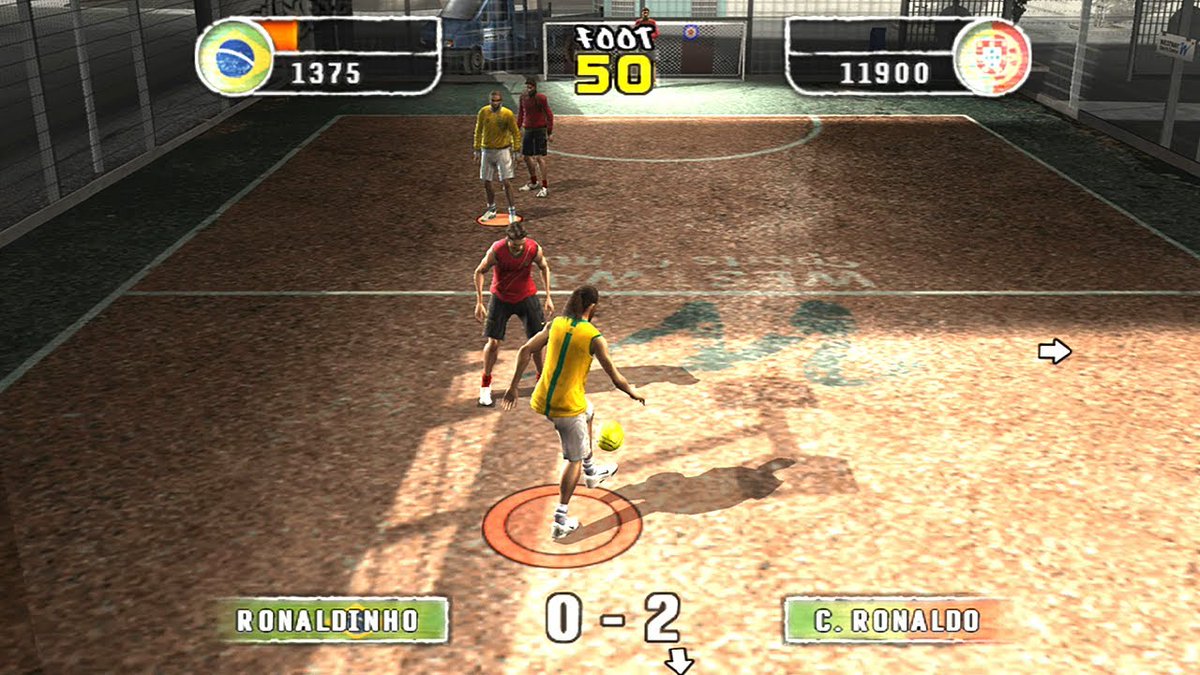 Wolfister_'s tweet photo. Recordáis las piruetas que podíamos hacer en el #FifaStreet2 de #PlsyStation2? Un arcade en toda regla era aquello. Con los cracks mundiales haciendo maravillas con el mando. Que grande! #1Juegopordia https://t.co/k40o0KS3kR