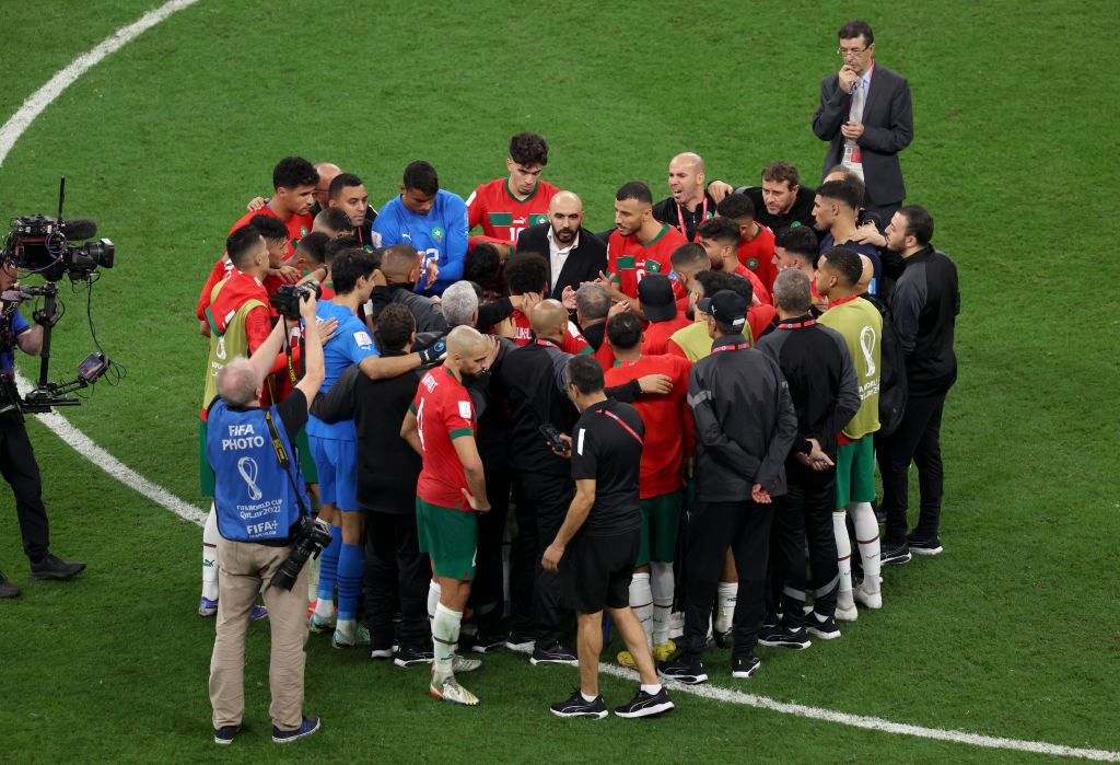 mundodeportivo's tweet photo. 🇲🇦 Honor a Marruecos

👏 Un Mundial ESPECTACULAR https://t.co/zR1rDTrhkP