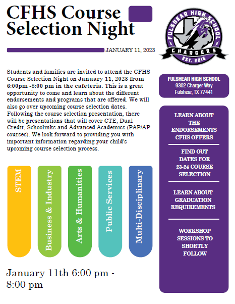 Fulshear High School (@fulshear_hs) on Twitter photo 