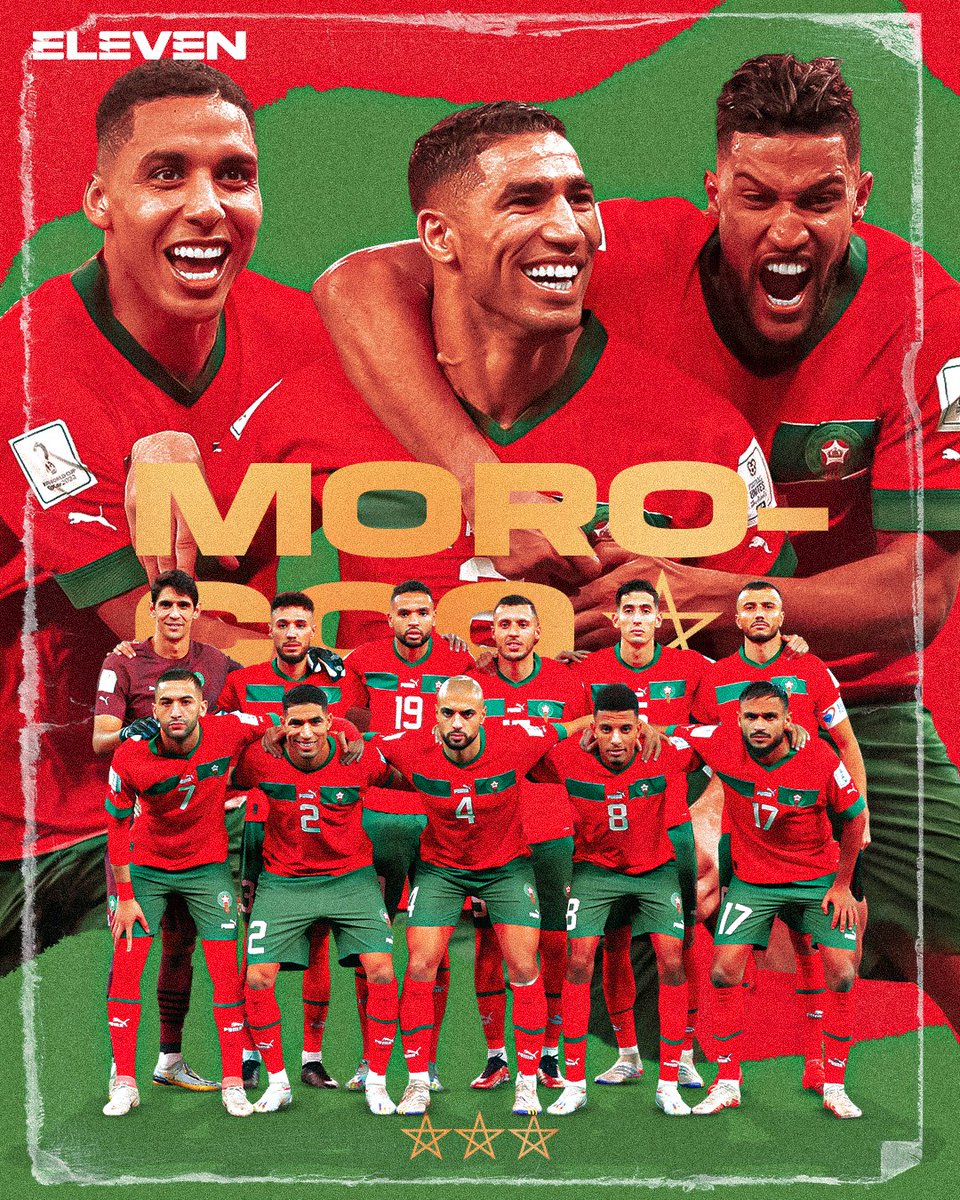 👏 | Marokko verliest de wedstrijd maar verovert (opnieuw) onze harten. 🇲🇦 #FRAMAR #FIFAWorldCup #Qatar2022
