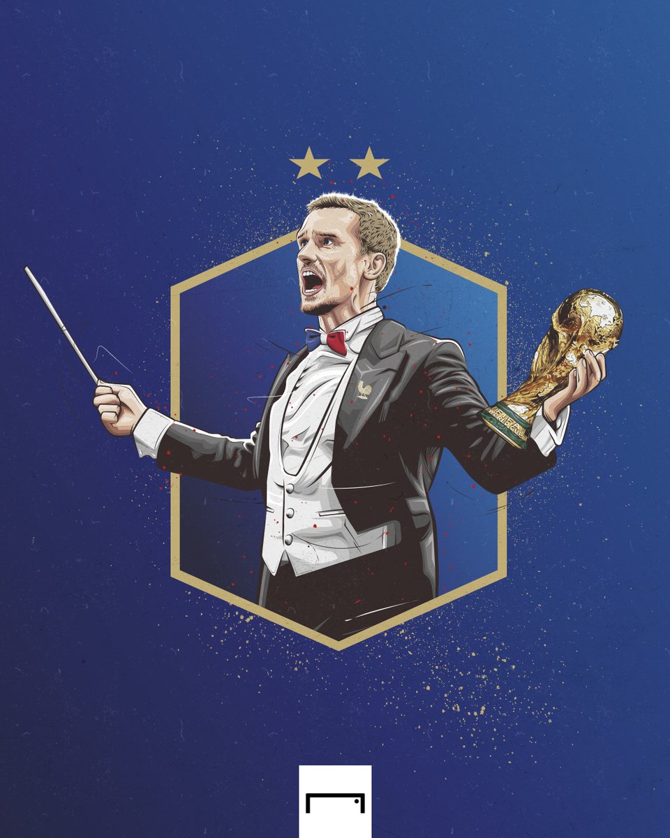 FeriTaboada's tweet photo. Antoine Griezmann, el director de orquesta bleus, a la final 🏆🎩
#AntoineGriezmann #France #WorldCupQatar2022 #FerTaboada #FerFootballArtist https://t.co/7F1jGMnMiT