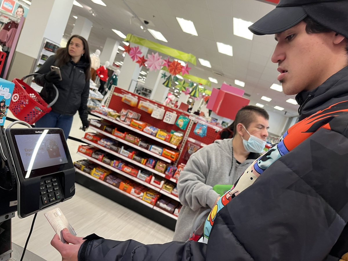 Wakeflsmipa's tweet photo. We went to target to get toys for the @whsinteract_ toy drive! We made a budget, chose a toy and made a purchase. I hope someone shares our students’ love for Uno and play dough! https://t.co/kpfQTrEPQb