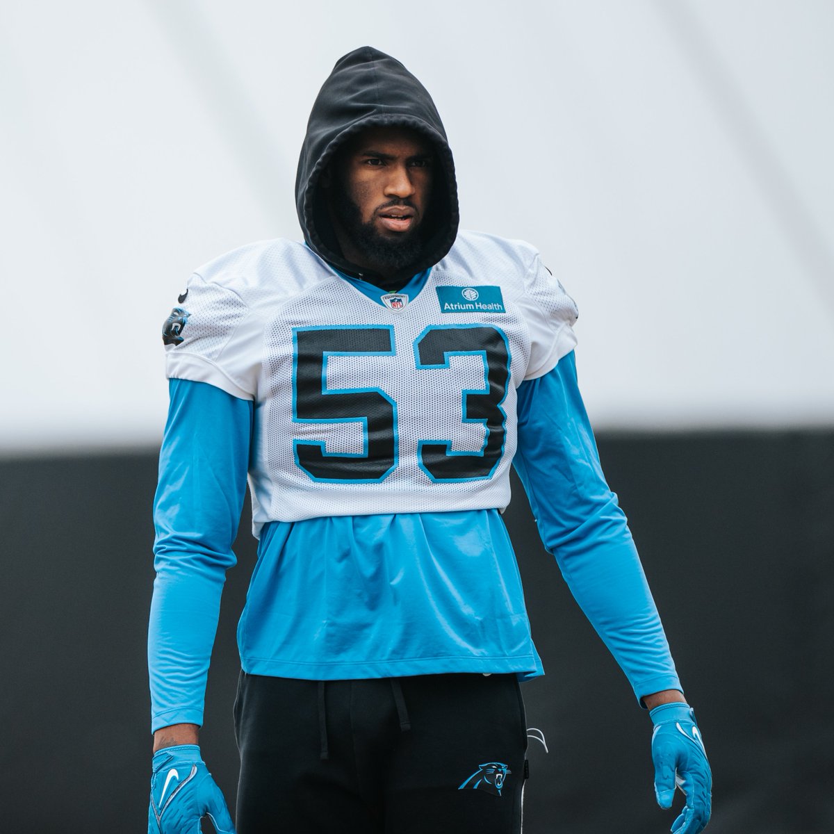 Panthers's tweet image. Drop some 🕷️ and maybe we&apos;ll do a Spidey giveaway 👀

#ProBowlVote @Fire_Burns99