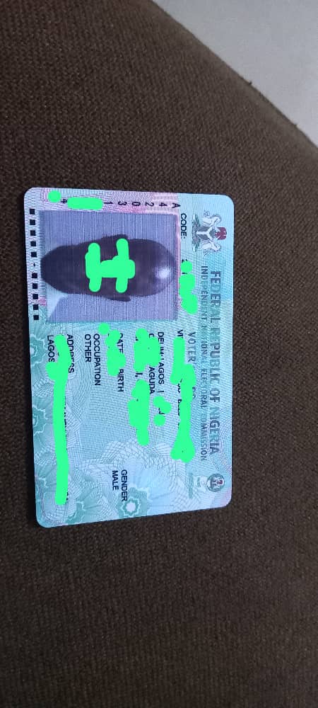 Czar0434's tweet photo. Happy to announce that an Obidient citizen has today collected his PVC without hitches. #YourPVCYourPower https://t.co/P54udZ5oJL