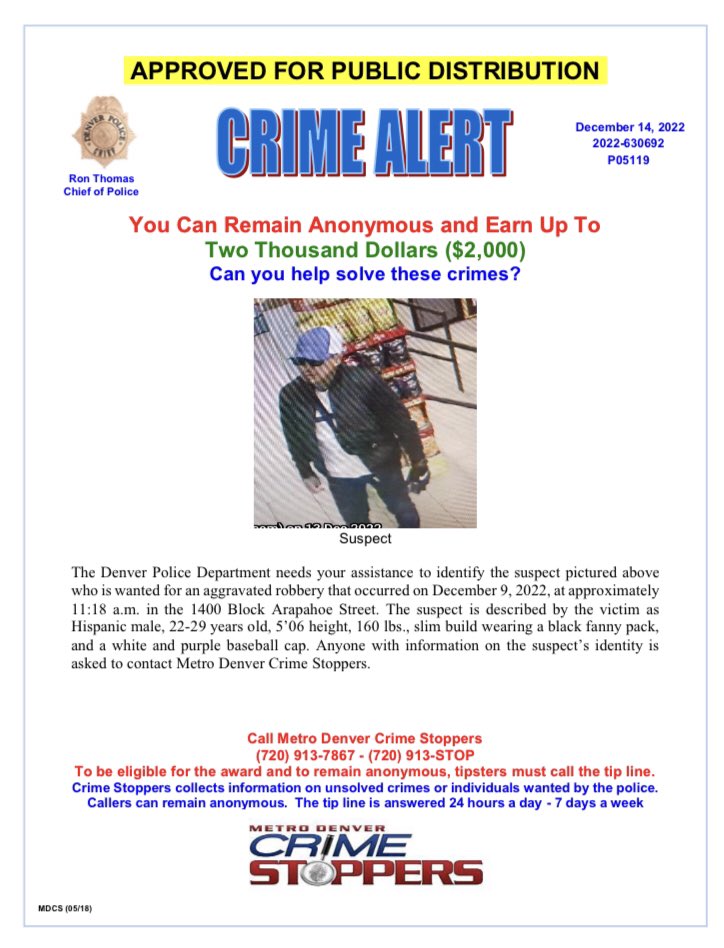 Denver Police Dept. tweet media