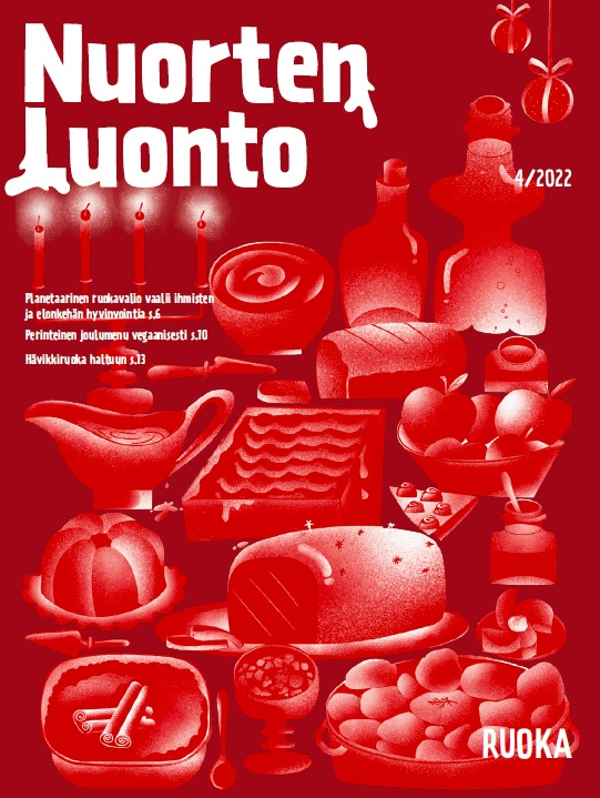 nuortenluonto's tweet photo. Nuorten Luonto 4/2022 on ilmestynyt!

Numeron teema on ruoka. Mitä on planetaarinen ruokavalio? Miten tehdä vegaaninen jouluateria? Kuinka ottaa hävikkiruoka haltuun? 

Saat lehden liittymällä Luonto-Liiton jäseneksi: https://t.co/bunVrCji90 https://t.co/0rUQrMe8bt