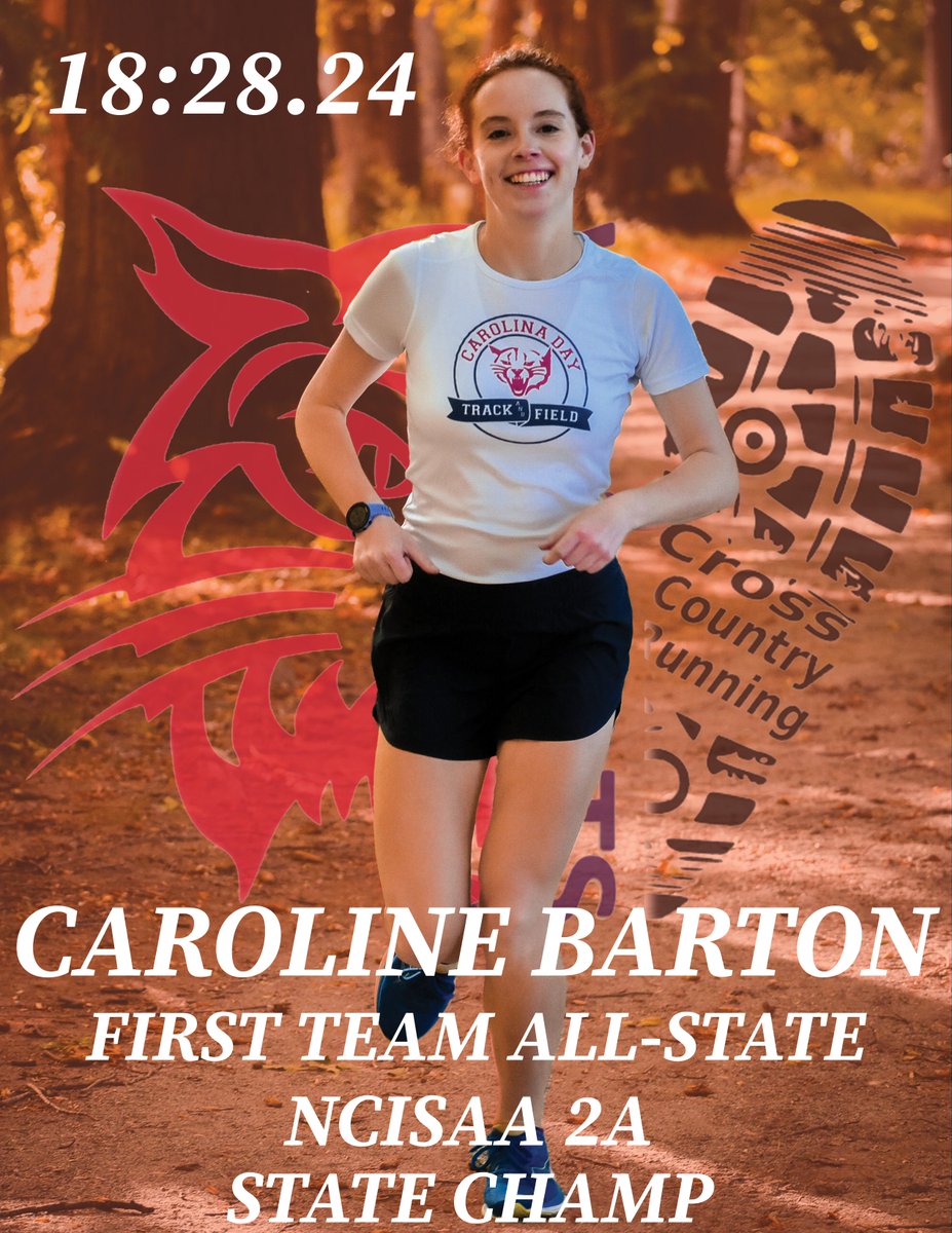 OUR VERY OWN CAROLINE BARTON. 
First Team All-State. 
She has had a fantastic year winning a state championship and receiving first team all-state.